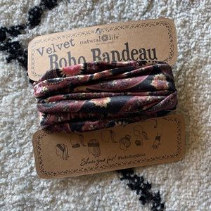 Velvet Bandeau/Headband